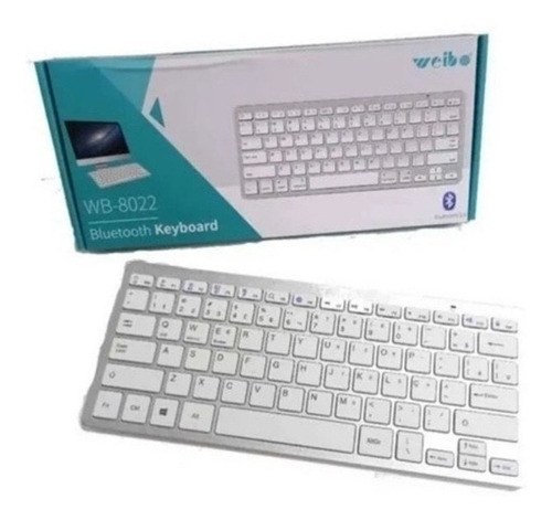 Teclado Inalambrico Bluetooth Para iPad Tablet Smartphone Pc