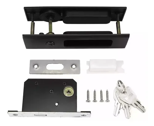 comprar Cerradura Para Puerta Corrediza Con Cubeta Tirador Y Llaves 