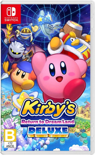 Imagen 1 de 5 de Kirbys Return To Dream Land Deluxe Para Nintendo Switch