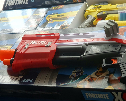 Imagen 6 de 8 de Pistolas Nerf Fortnite Originales Sp-l Americanas Ar-l Ts