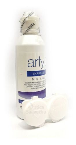 Arlyt Express 120 Ml Solucion Para Lentes Contacto + Estuche