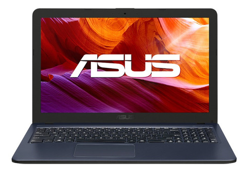 Imagem 1 de 5 de Notebook Asus X543MA cinza-oscura 15.6", Intel Celeron N4000  4GB de RAM 500GB HDD, Intel UHD Graphics 600 1366x768px Windows 10 Home