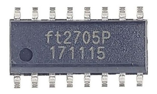 Ft2705p Ft2705 Circuito Integrado Amplificador Clase D 2x10w