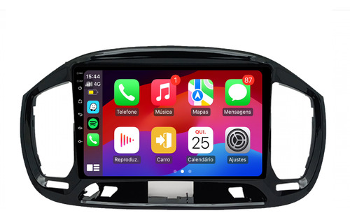 Kit Multimidia Uno 16/21 9p Carplay Android Auto 2gb 32gb