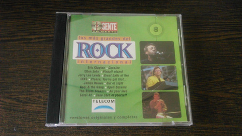 Cd Gente Rock 8 Elton John Inxs Eric Clapton Level 42