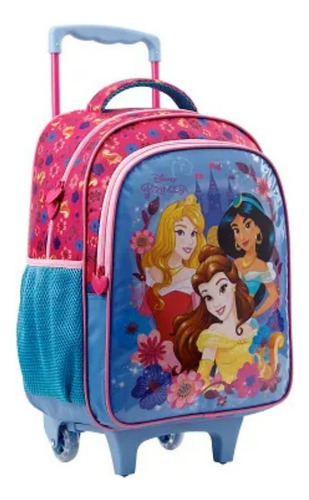 Mochila De Rodinha Mala C/rodas Princesas Disney - Xeryus