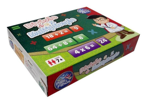 Matemáticas, aprendizaje mediante juegos educativos, división y multiplicación