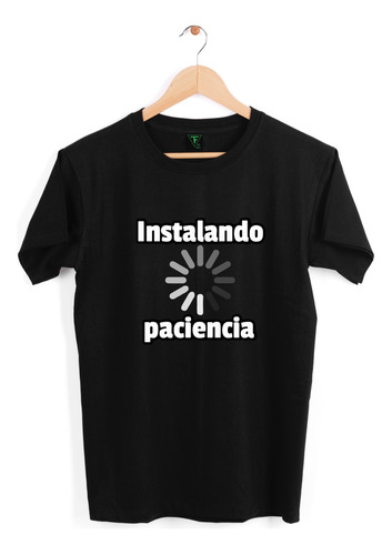 Polera Instalando Paciencia Meme Humor Xxl Xxxl Oversize ALG