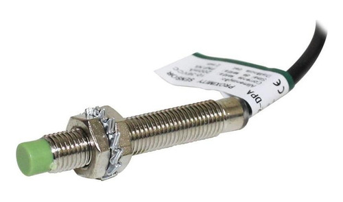 Sensor Indutivo Faceado M8 2mm 10-30vcc 1nf Pnp Por Cabo