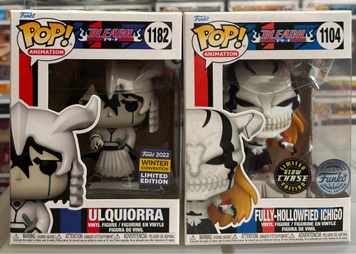 Funko Ulquiorra Y Ichigo Chase 1104 Set De Dos Piezas (Usado)