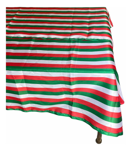 Mantel Para Mesa Rectangular Mexicano Septiemb 2 M + Regalo