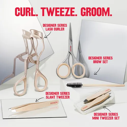 Set Revlon Designer Series, Kit Para Recortar Cejas Y Dar Fo