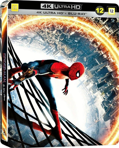 Steelbook Homem Aranha Sem Volta Para Casa - 4k + Blu-ray