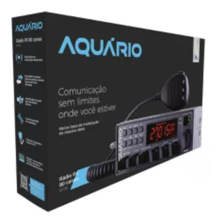 Rádio Aquario V.14 Px Rp80 Canais Am-ssb Homologado Anatel