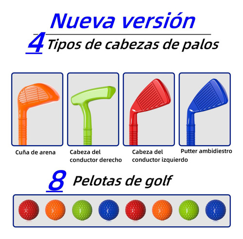 Conjunto De Golfe Infantil, Tacos De Golfe, Brinquedos De