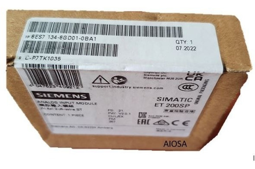 Tarjeta Siemens  6es7134-6gd01-0ba1