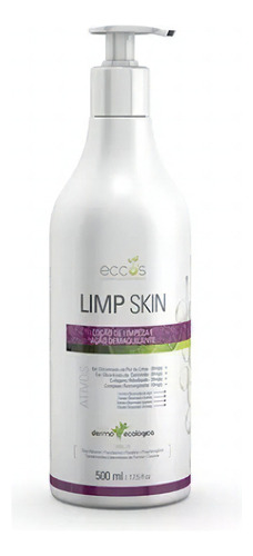 Limp Skin Eccos Cosméticos Loção Limpeza Cosméticos 500ml