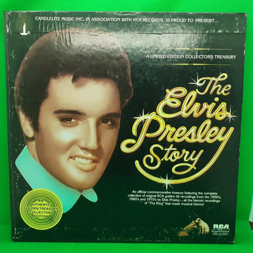 The Elvis Presley Story (5 Lps Estado 10/10)