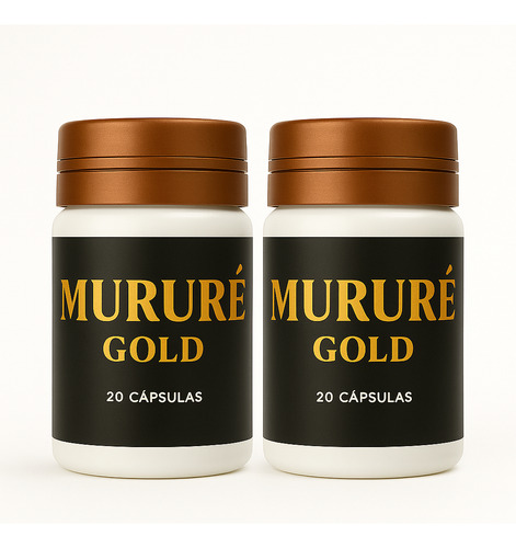 Mururé Gold Original 3 Frasco Suplemento Natural 100% Sem Sabor