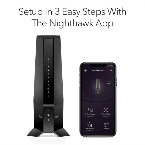 Router Combo De Cable Módem Netgear Nighthawk Wifi 6,