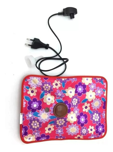 Bolsa De Agua Caliente Eléctrica Invierno Calentador Rosado Rosa