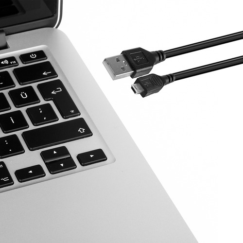 Cable Green Leaf 18-1001 Usb A Micro Usb V8 1m Color Negro