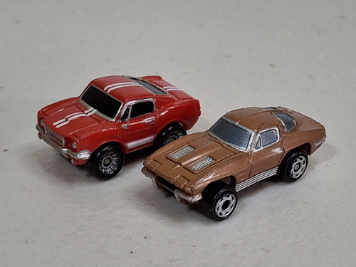 Galoob Lote De 2 Micromachines Ford 65 Mustang Micro Machine
