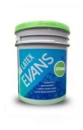 Evans Andina Latex Exterior Mate Blanco 20l