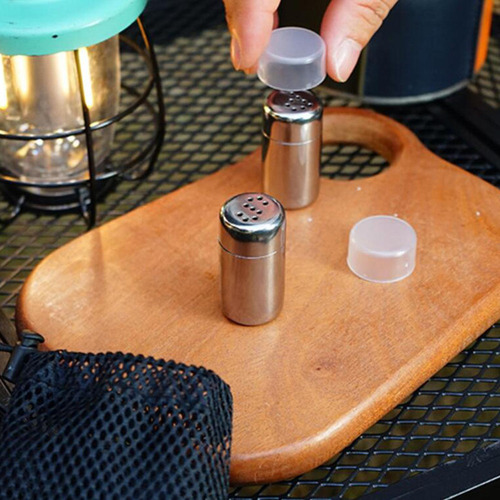 Spice Racks 2 Small Camping Spice Bottles, Dispenser