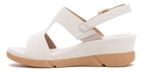 Sandalia Mujer Gris Mellea Thunder Blue