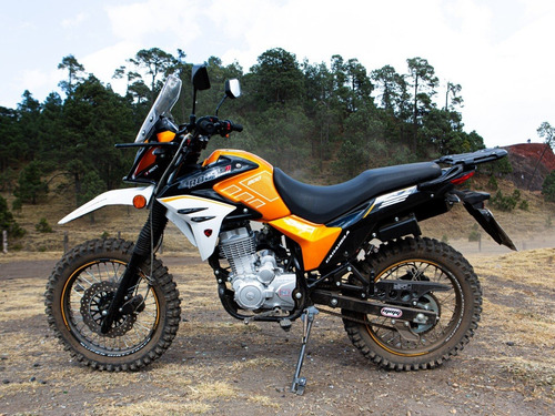 Imagen 10 de 10 de Motocicleta Carabela Route R Sonora 200 Naranja