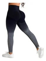 Comprar Ropa Deportiva Leggings Talle Alto Con Estampado De Ombré