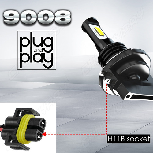 Foco H11b Brillante 55w 12v 2 Piezas