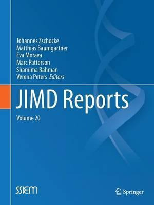 Libro Jimd Reports, Volume 20 - Johannes Zschocke