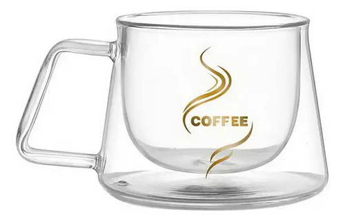 Taza Cafe 200ml Doble Pared