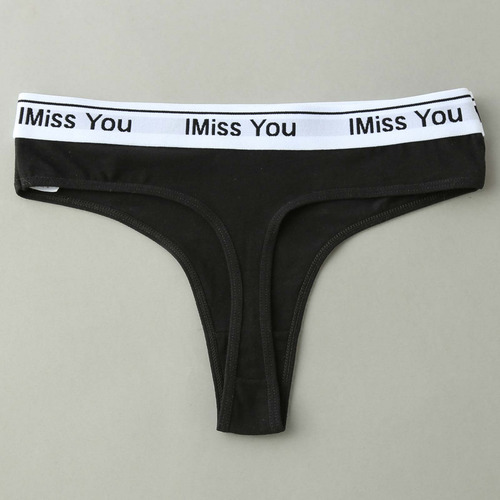 Tanga De Algodón Transpirable Sin Costuras Para Mujer, Cintu