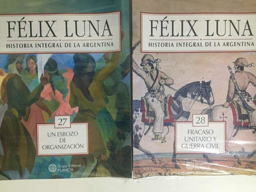 Historia Argentina Félix Luna Carpeta+11 Fascículos Sellados