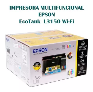Impresora Epson L3150 Wifi Con Sistema Continuo