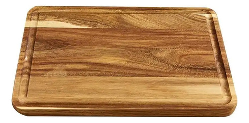 Tabla De Madera Para Cortar O Servir 35 X 25 Cm
