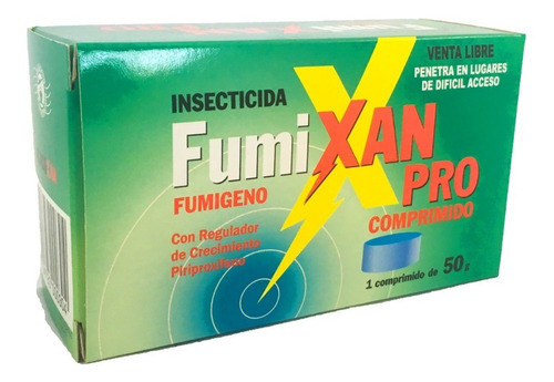 Fumixan Pro Insecticida Pastilla Fumígante X 50g