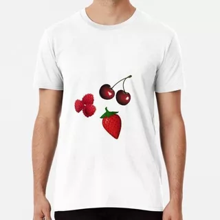 Remera Copy Of Red Berries Pack - Cherry - Strawberry - Rasp