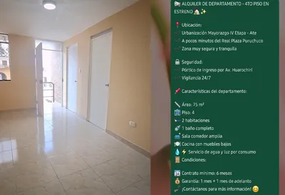 Departamento en alquiler