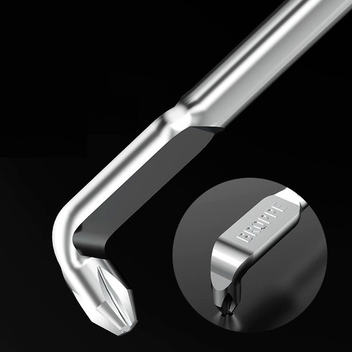 Imagen 3 de 8 de Destornillador 90° Angular Imantado Torx 3 Pc Moto Auto S.