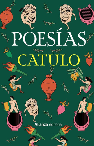 Poesias, de Catulo. Alianza Editorial, tapa dura en español