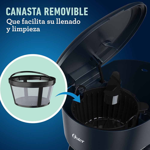 Cafetera Programable 12 Tazas Bvstdcp12b - Oster
