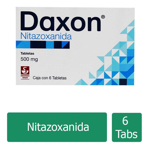 Daxon 500 Mg Caja Con 6 Tabletas