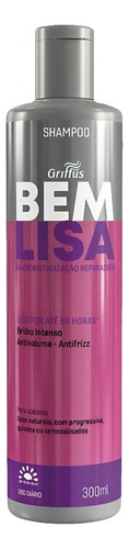 Shampoo Bem Lisa Cabello Liso Griffus Brasil 300 Ml