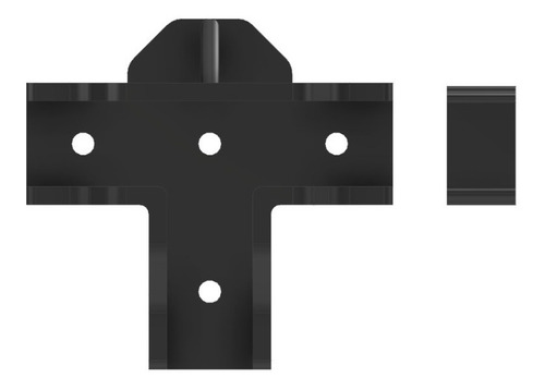 Imagen 4 de 10 de Escuadra Guía T Para El Armado De Muebles Placa 18mm