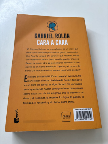 Cara A Cara - La Dimensión Humana Del Analista - G Rolón (Usado)