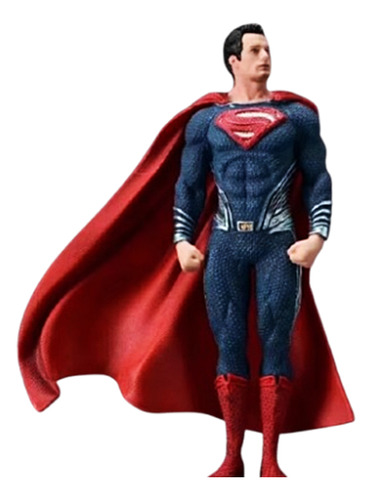 Figura Superman Heny Cavill Con Base Luminosa Dc Definida